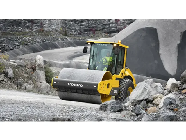 грунтовый каток volvo sd160b 01