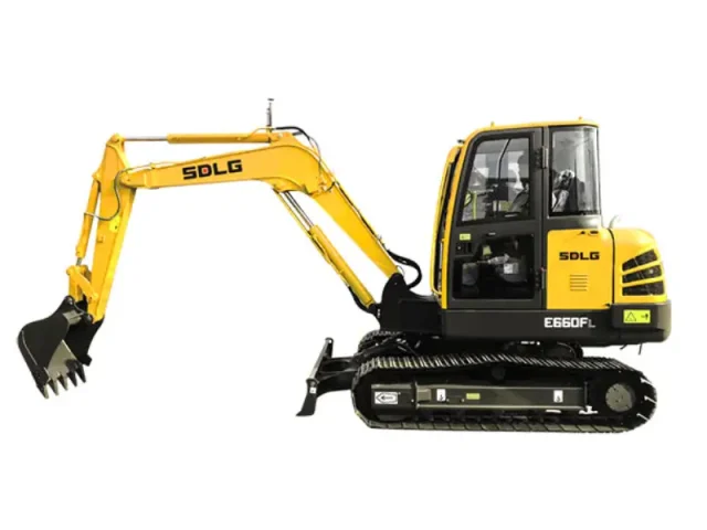 gusenychnyj ekskavator sdlg e660fl