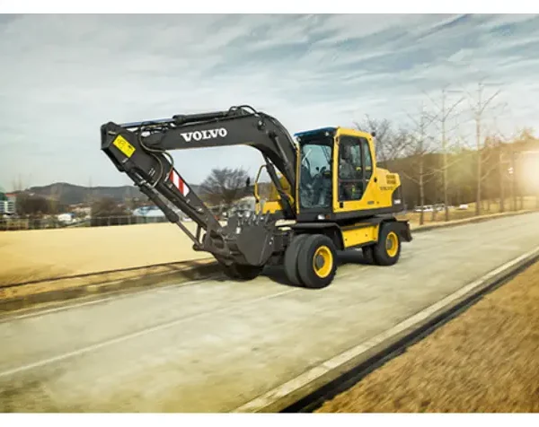 колёсный экскаватор volvo ew145b 02