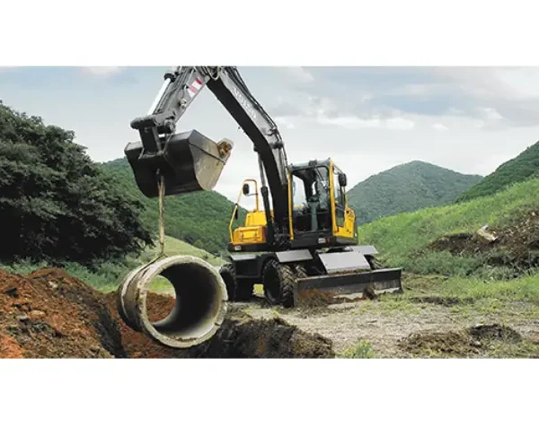колышный экскаватор volvo ew145b 03