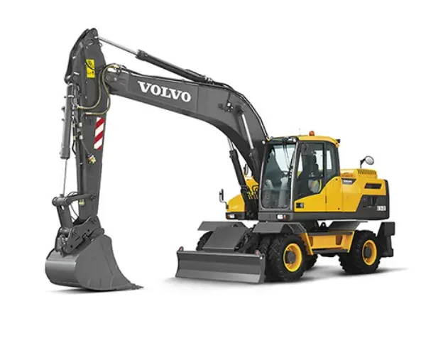 колёсный экскаватор volvo ew205d 01