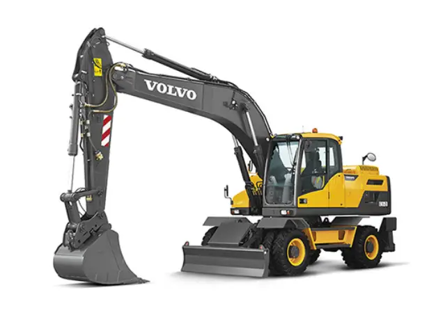 kolisnyj ekskavator volvo ew205d 01