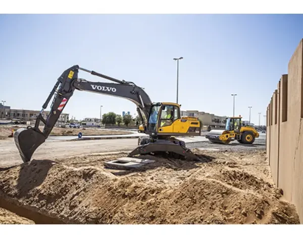 колышный экскаватор volvo ew205d 03