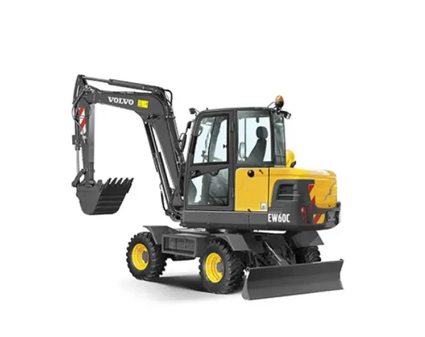 колышный экскаватор volvo ew60c 01
