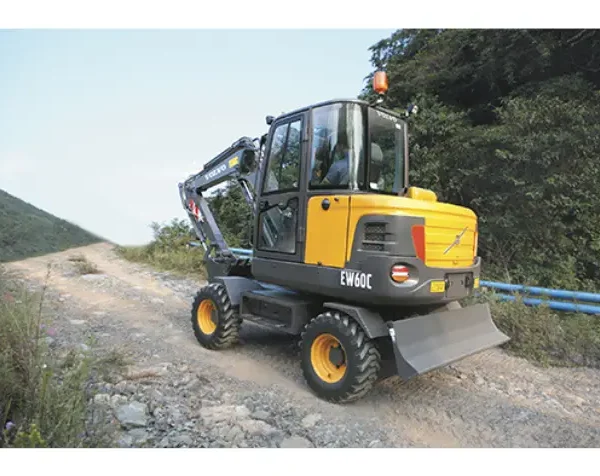 колышный экскаватор volvo ew60c 04