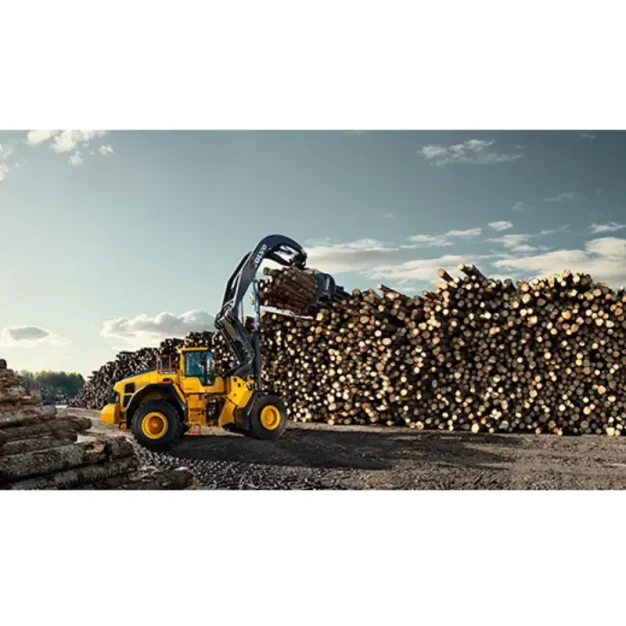 колисный навантажувач volvo l180h high lift 002