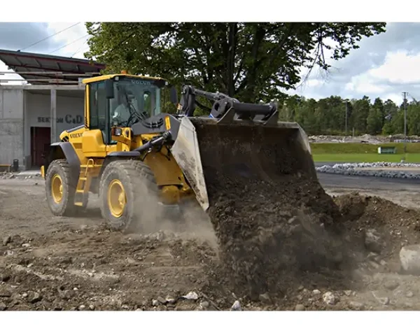 колисный навантажувач volvo l60f 02