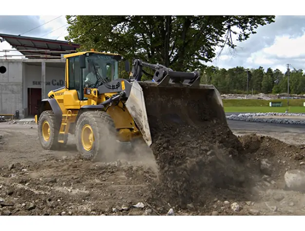колисный навантажувач volvo l60f 02