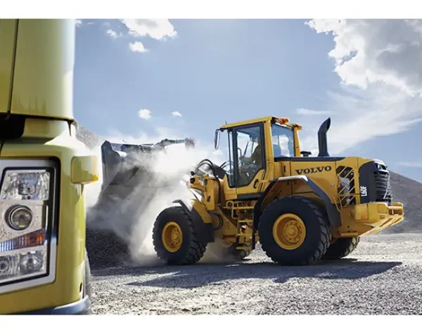 колисный навантажувач volvo l60f 04