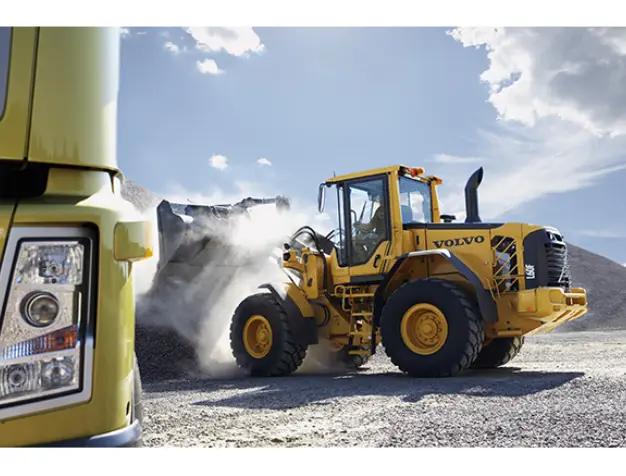 колисный навантажувач volvo l60f 04